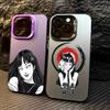 HOT Comics T-Tomie Phone Case Color Silver Shell For IPhone 17 16 15 14 13 12 11 Pro Max Plus