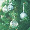24pcs 6CM Christmas Balls Electroplated Christmas Spheres Pendant  Background Layout