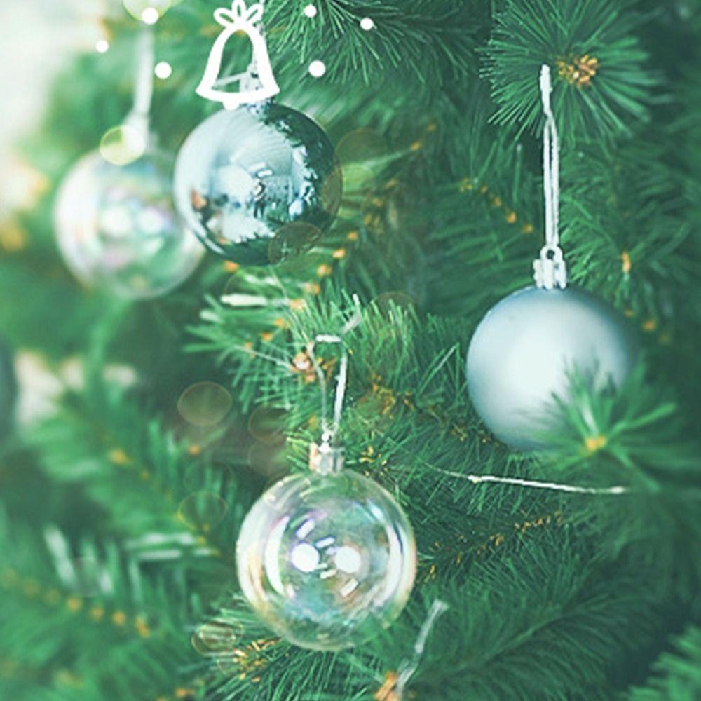 24pcs 6CM Christmas Balls Electroplated Christmas Spheres Pendant  Background Layout