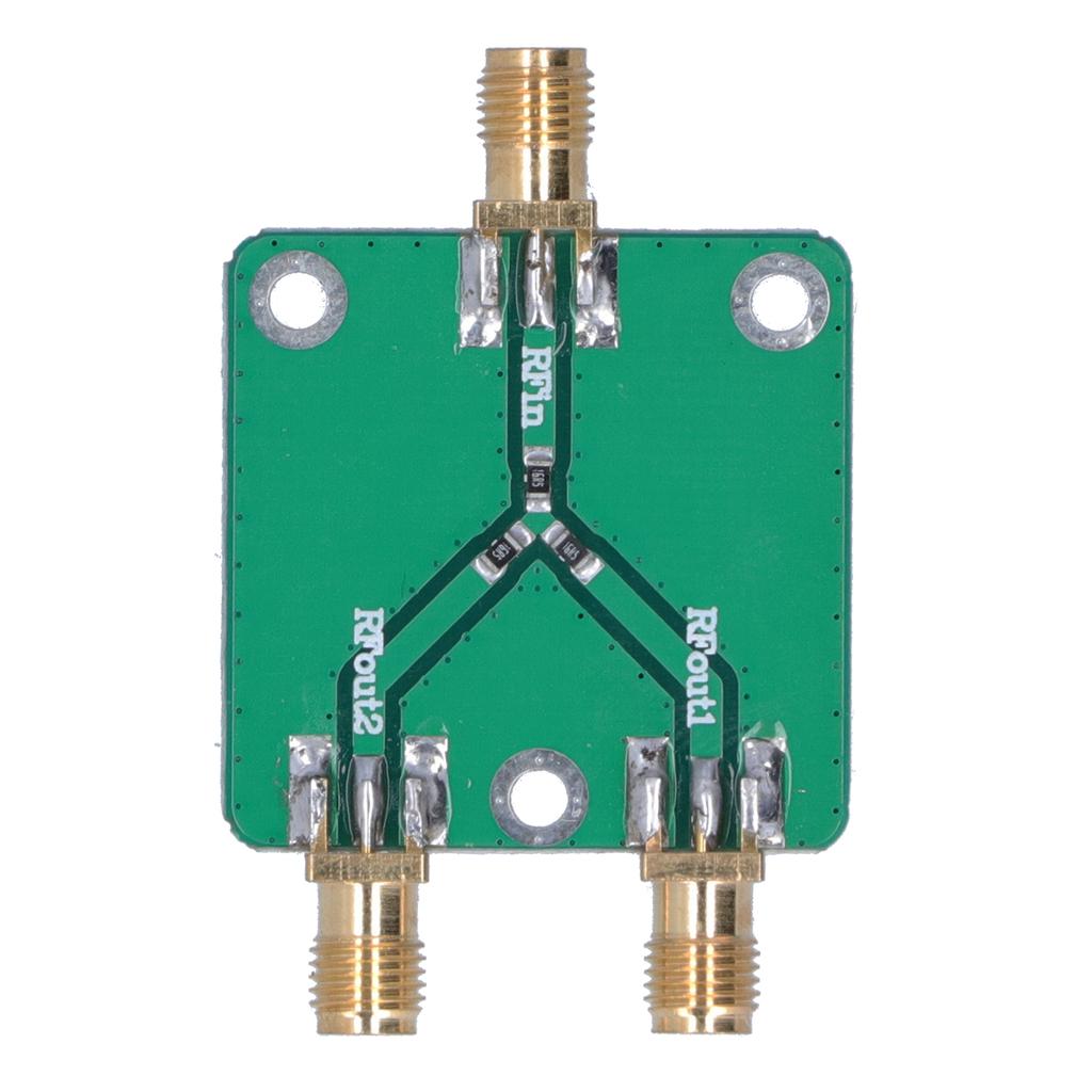 Resistance Power Splitter Module Durable DC‑5G 6dB 1 To 2 RF Microwave Distributor Divider for Radio