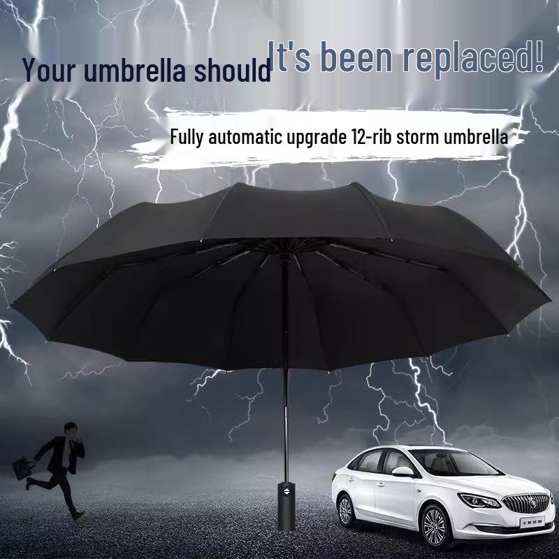 Individueller UV-Schutz Faltbarer Regenschirm für Männer & Frauen - Vergrößert, Doppelte Nutzung für Sonne & Regen