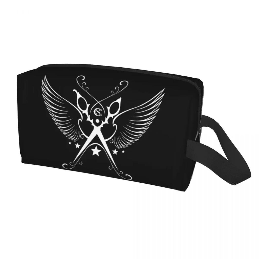 Hairstylist Toiletry Bag for Scissors Comb Makeup Cosmetic Organizer Ladies Beauty Storage Dopp Kit Box