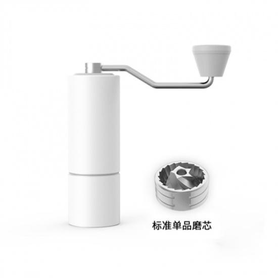 

Chestnut C5/C3S Home Hand-Crank Coffee Grinder Pour Over Italian Style Grinding Dual Shaft Chestnut C2Pure White-Mat