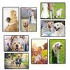 Personalized Magnetic Sticker Ever-changing Photo Frame Blank Inserts DIY Decoration Compatible for Fridge Display 10pcs