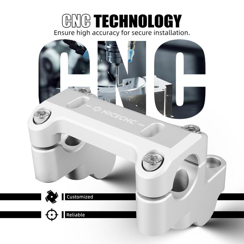 For BMW R1250GS R1200GS GSA Handlebar Riser 45MM R 1250 GS R1250GS Adventure 2019-2023 R 1200 GS R1200GS Adventure 2014-2018