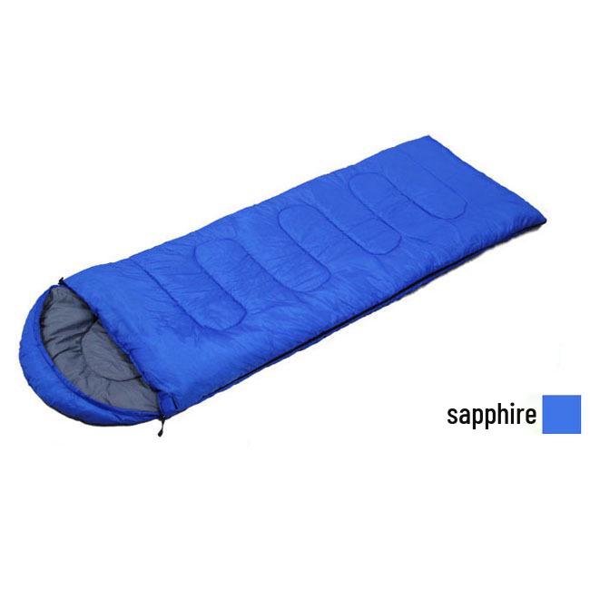

Lightweight Summer Camping Cotton Sleeping Bag - Envelope Style for Outdoors, Travel, Dormitory, and Lunch Breaks 210*75 cm червоний
