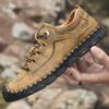 Men's Leather Shoes Large Casual Shoes Sports Men's Fashionable Casual Leather Shoes
