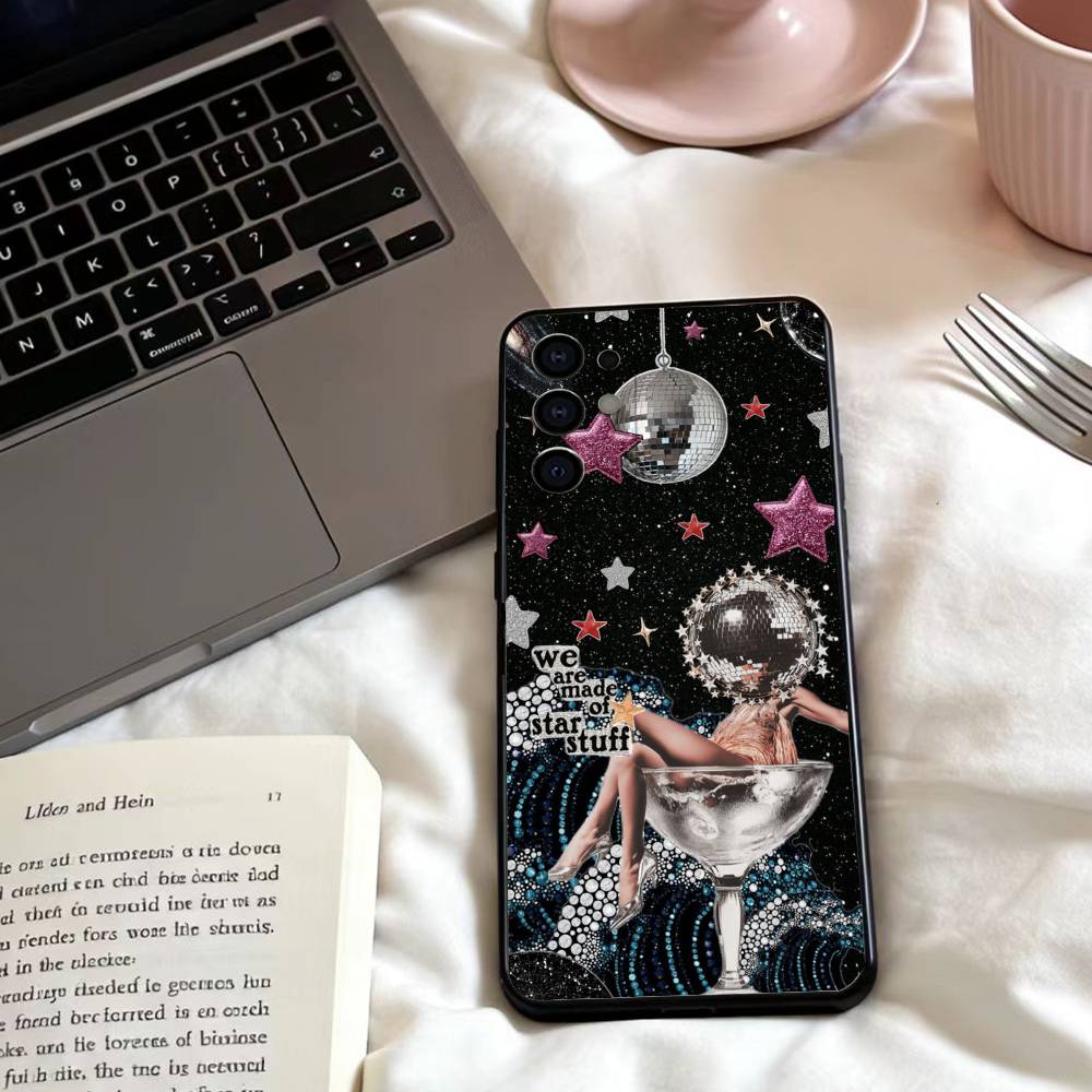

Singer B-Beyonce Phone Case For Samsung S25,24,23,22,30,21,10,9,Ultra,Plus,Lite,FE,4,5 G Soft Black Case Samsung S21lite