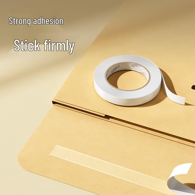 Deli 30434 High-Tack Cotton Paper Double-Sided Tape
