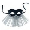 Rhinestone Masquerade Mask Half Face Halloween Mask Masquerade Half Face Mask  Halloween Costume