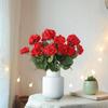 Sztuczne kwiaty jabłoni, pelargonie, sztuczne kwiaty, dekoracja salonu domowego i aranżacja zielonych roślin