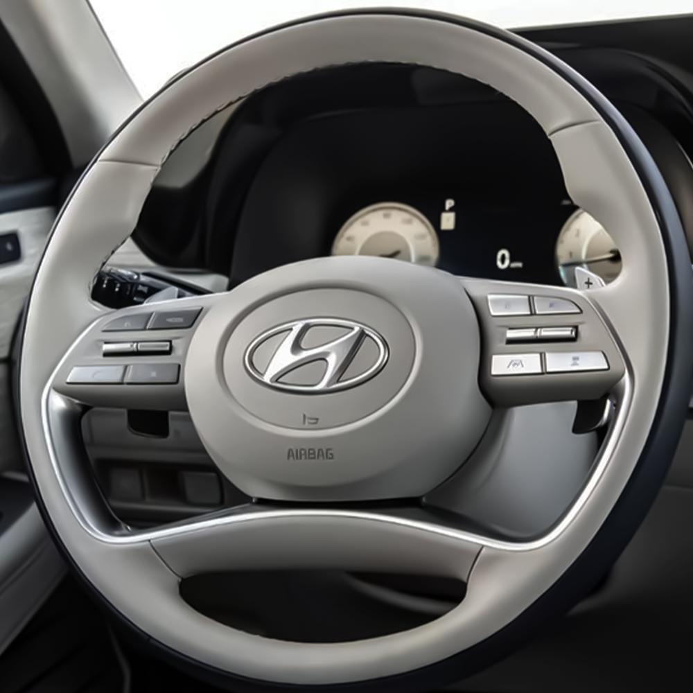 Car Steering Wheel Center Logo Emblem Cover Auto Accessories For Hyundai i20 i30 Tucson i10 ix35 i40 Accent Azera Elantra Ioniq R1