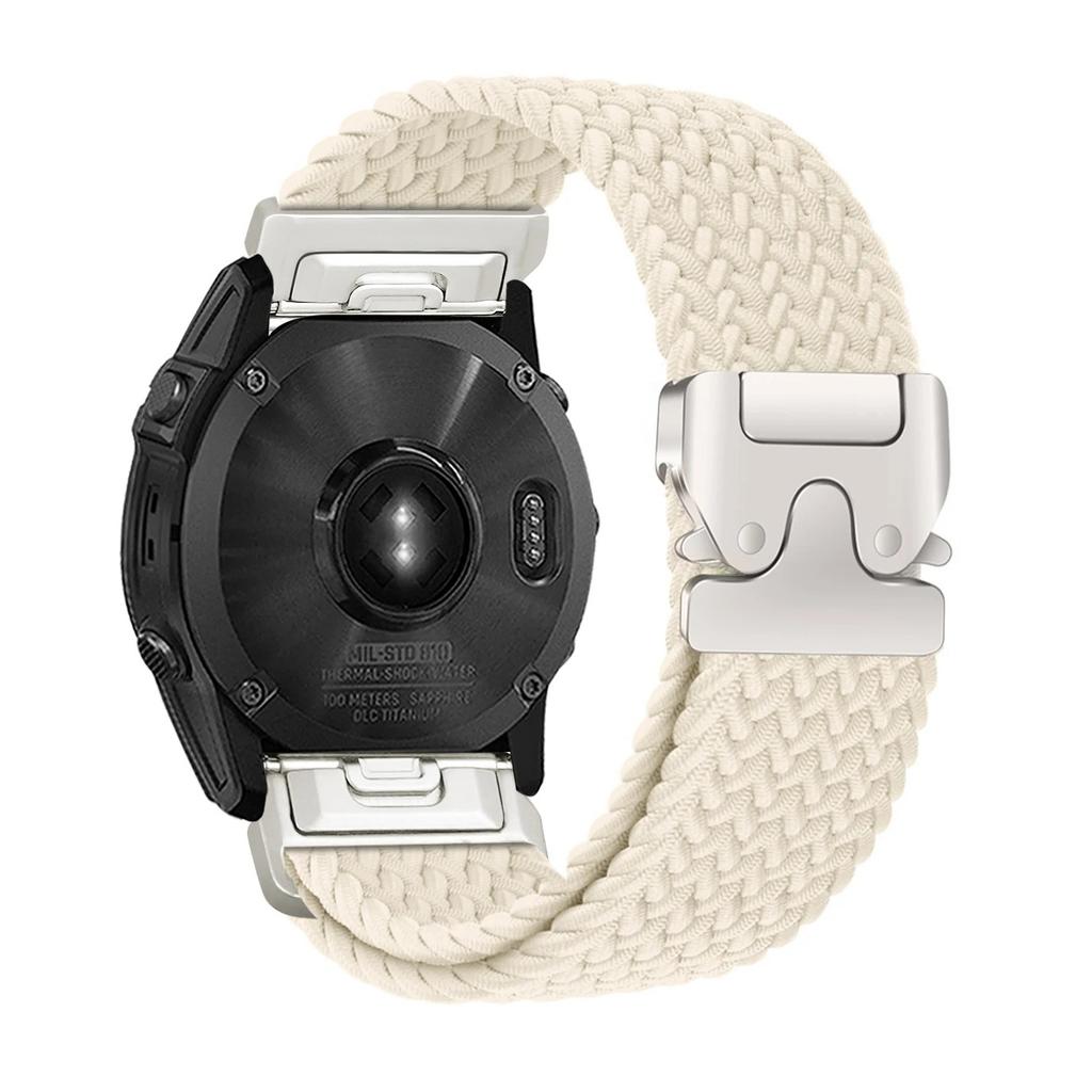 Rychloupínací řemínek 26 22 20 mm Pro Garmin Fenix 8 7 Pro 7S 6 5X 5Plus Tactix 8 7 Padákový nylonový náramek correa Fenix 8 pásek 43mm