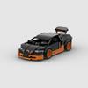 Technical Speed MOC Car City Super Rally Car Building Blocks Bricks Ornament Retro VintageToys For Kids Adults Birthday Gifts