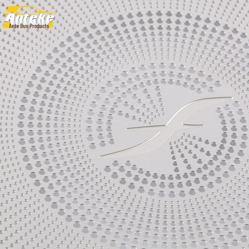 Stainless Steel Speaker Cover for CLA Four-Door Models - Decorative Car Door Accessory