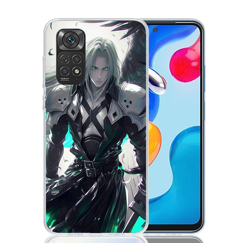 Anime FINAL FANTASY 7 BloodyBeni Phone Case For Xiaomi Redmi Note 15 14 13 12S 12 Pro Plus 11S 11E 11 11T 10S 10 Art Soft Patter
