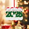 Snowman Resin Christmas Ornament Customizable Decoration Safe For Children Family Holiday