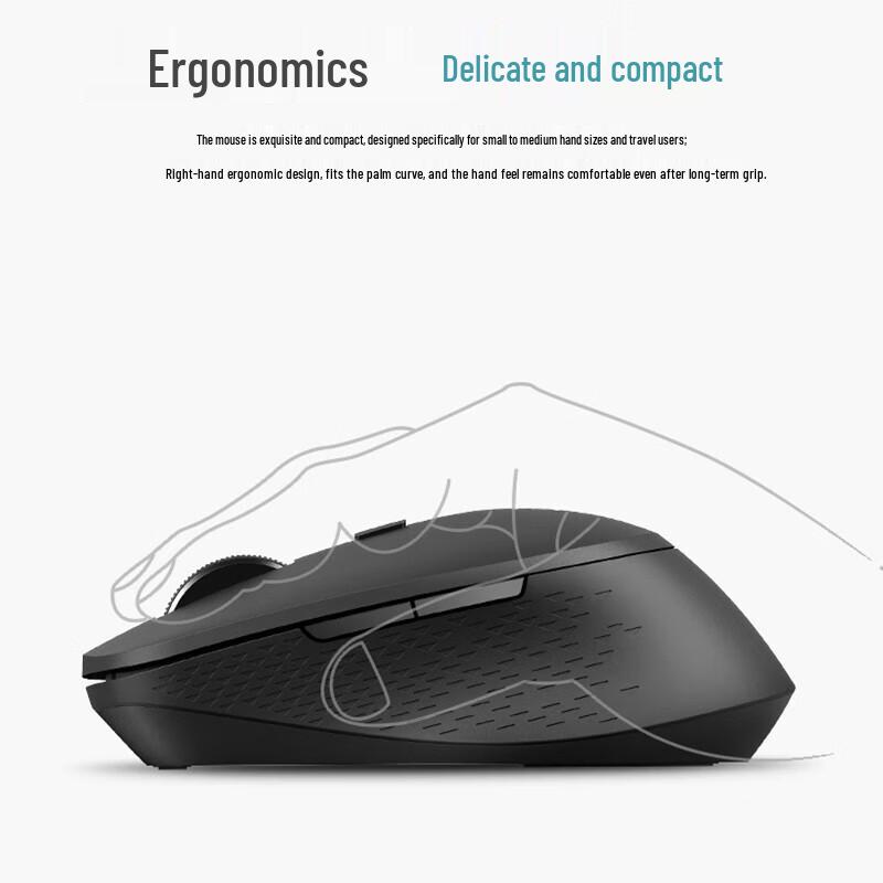 Rapoo M300G Kabellose Bluetooth Ergonomische Stumme Maus