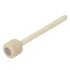 Wooden Bass Drum Sticks Wool Felt Head Durable Log Snare for Drum Percussion Instrument