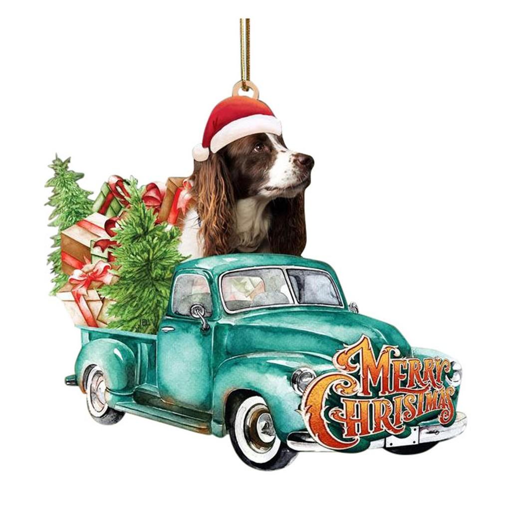 

Acrylic Animal Festive Pattern Decorations For Kids Christmas Tree And Interiors Car 1