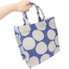 Friends Hill PAL CANVAS Quadratische Mini-Tragetasche, Dottie Navy, RW-290-304