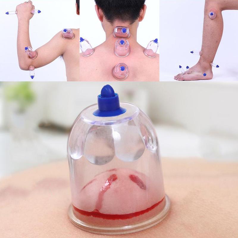 Vacuum Cupping Glasses Vacuum Massage Body Cupping Kit Anti Cellulite Chinese Cupping Body Cup Massager Slimming For Body Face