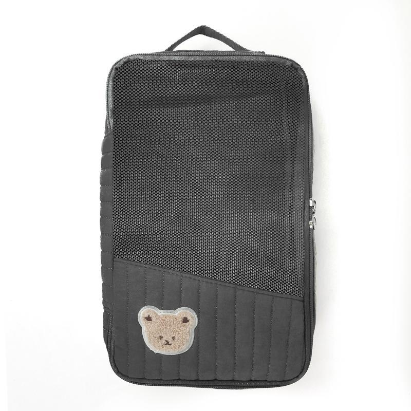 Cute Stroller Hanging Diaper Bag With Separate Storage For Baby Clothes And Diapers For Travel Change And Washing Use
