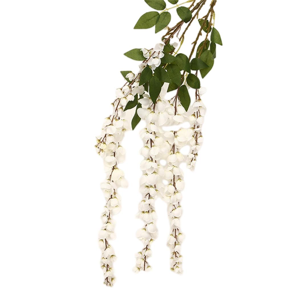 Konstgjord Hängväxt Heminredning Girlang Silkes Wisteriablommor