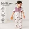 Baby Unisex Kurzarm Baumwolle Strampler Body