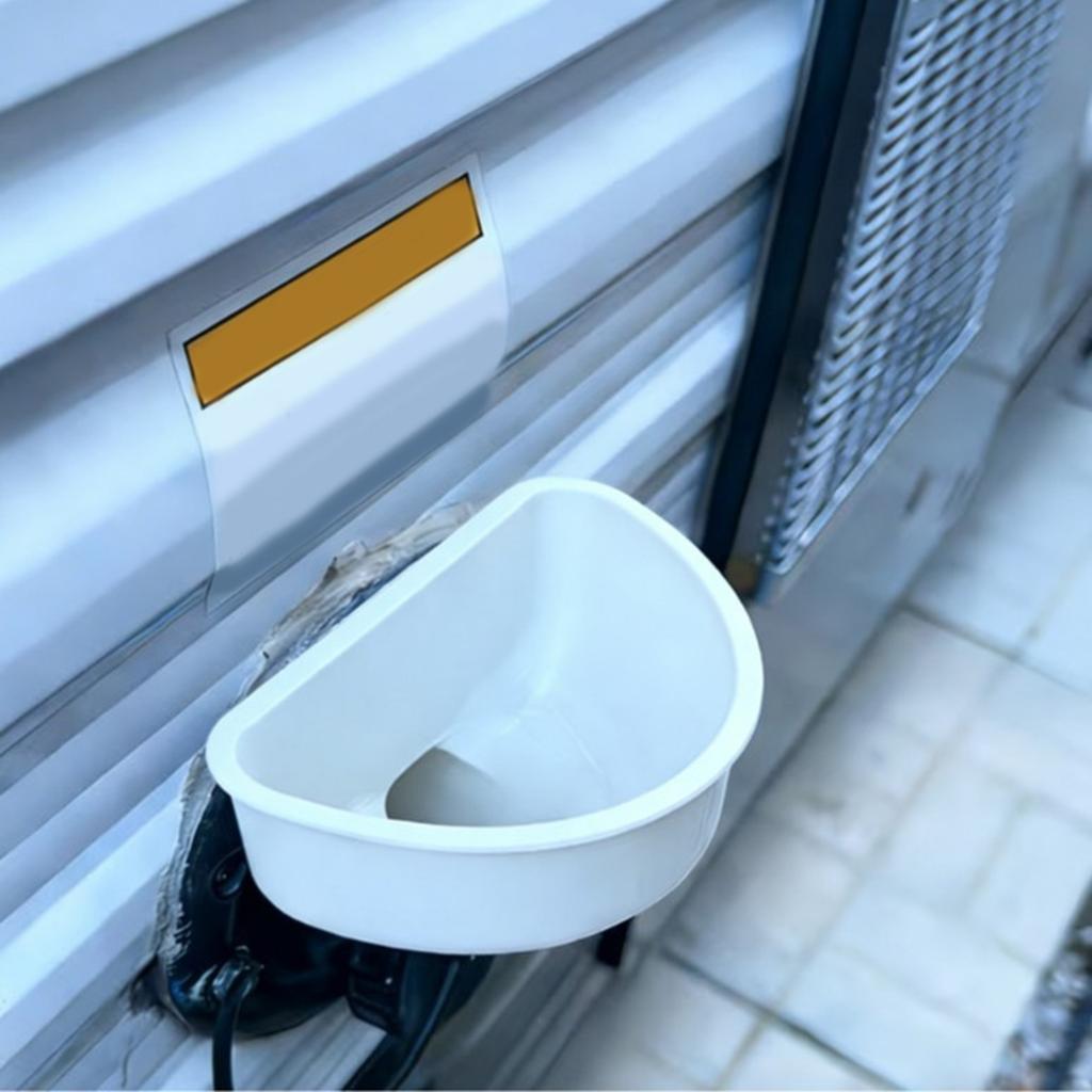 Universal Essential Motorhome Water Tank Funnel Heavy Duty Plastic Construction Seamless Connection For Various Models