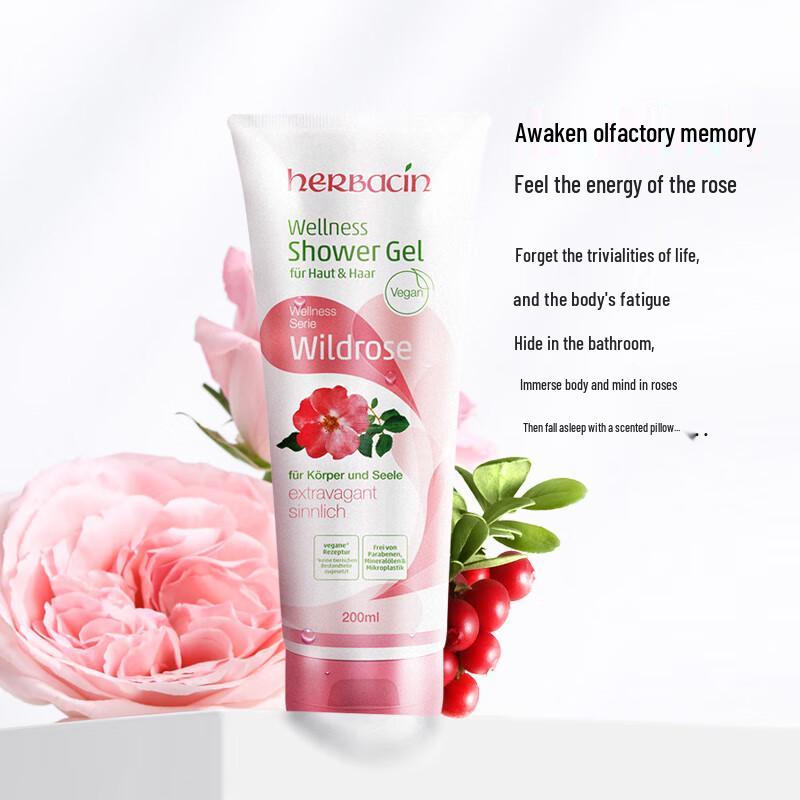 Herbacin Chamomile Rose Shower Gel