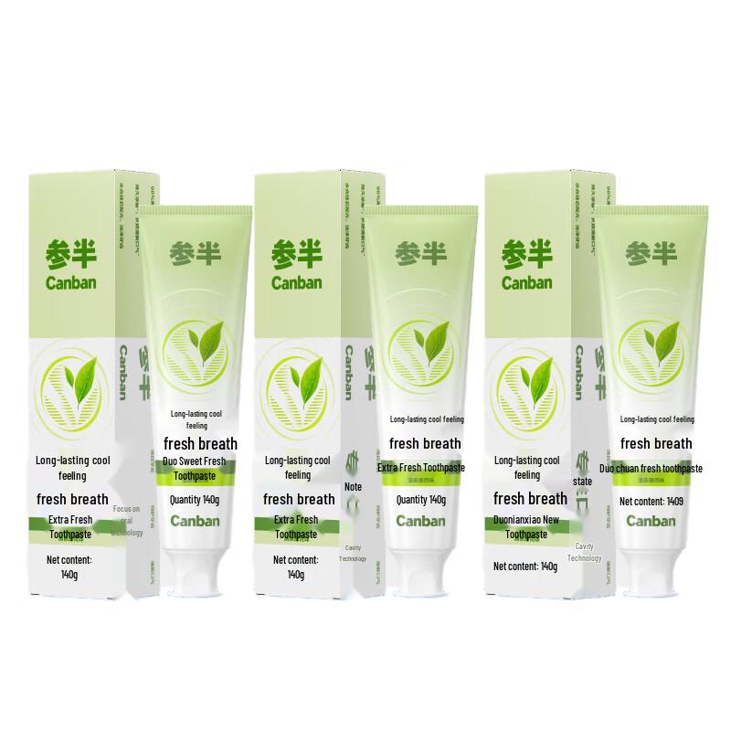 Semi-Half Polyphenol Fresh Toothpaste