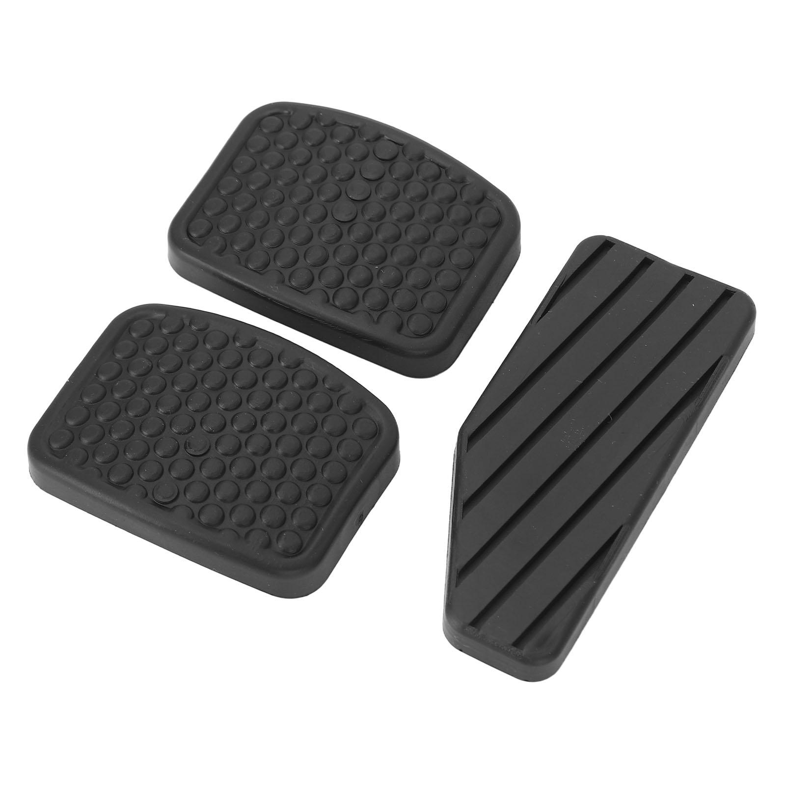 

Accelerator Brake Clutch Pedal 49451 60B00 Anti Slip Throttle Foot Pad Set Replacement for Suzuki Vitara Sidekick