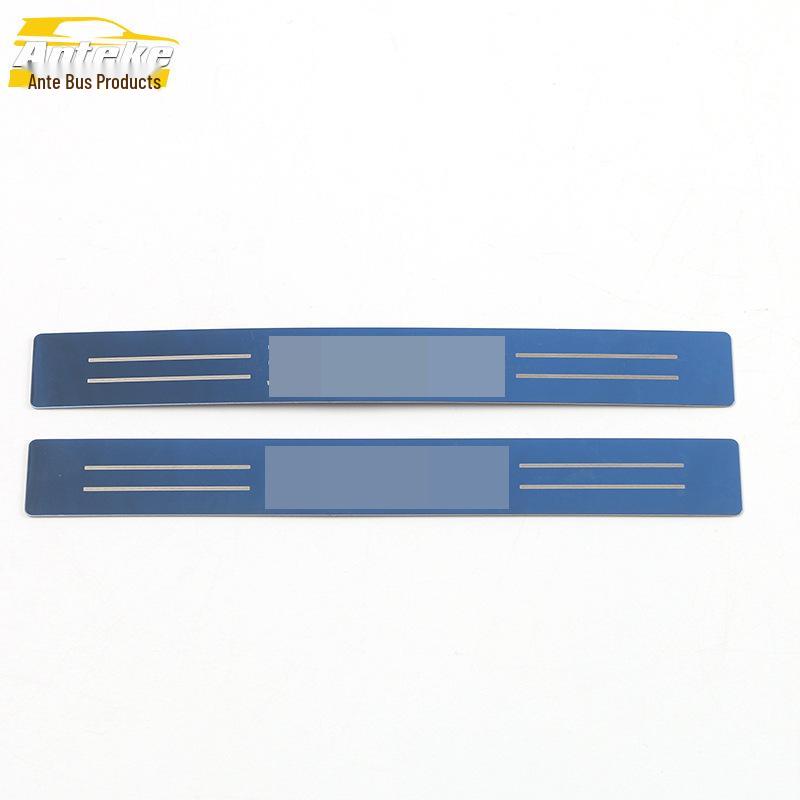 Compatible with 2021 Macchiato Rear Bumper Trim and Tailgate Trunk Protection Decorative Sticker