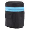 Camera Lens Protective Pouch Neoprene Waterproof Lens Case Bag with Zipper for DSLR Camera