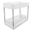 Under Sink Organizers Large Capacity Slide Out Storage Baskets for Bathrooms Kitchens Closets