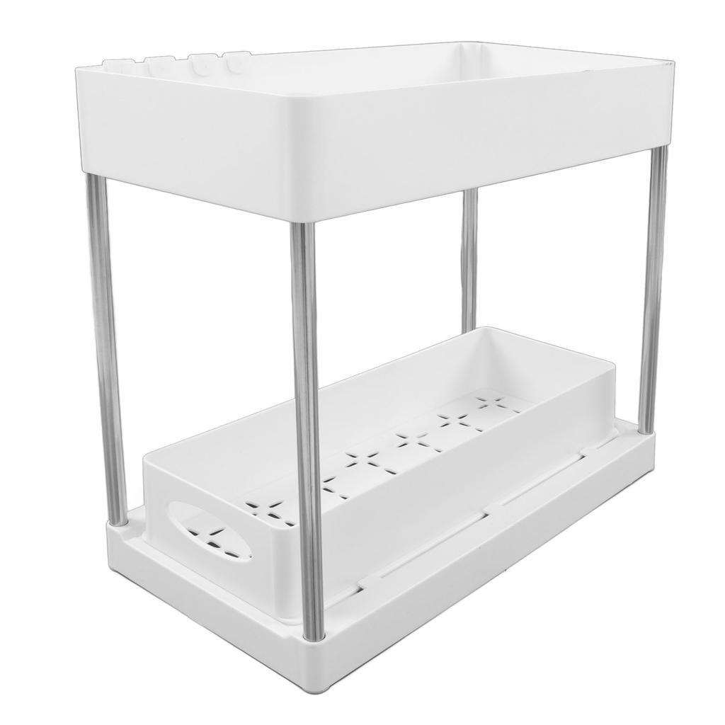 Under Sink Organizers Large Capacity Slide Out Storage Baskets for Bathrooms Kitchens Closets
