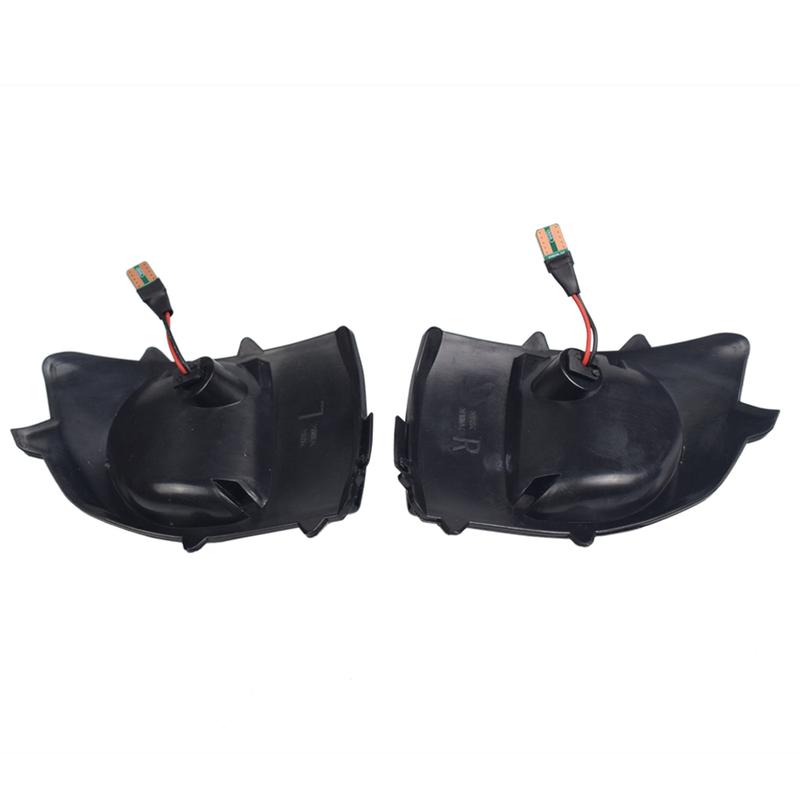 Rearview Dynamic Turn Signal Light For Volvo XC90 2007-2014 XC70 2008-2012 Front Door Wing Rear View Side Mirror Lamp Indicator