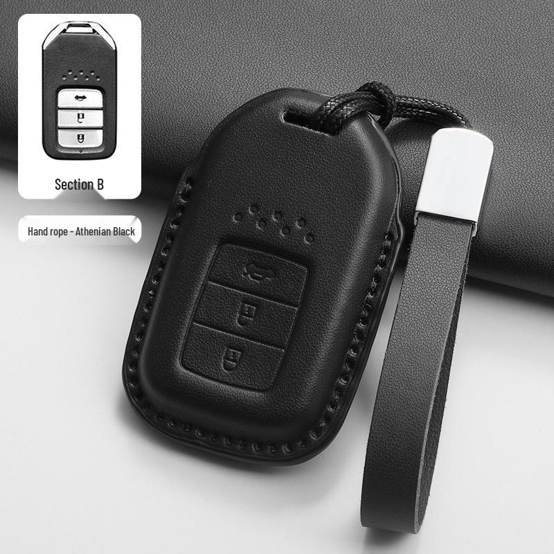 Honda Key Cover: Compatible with Vezel, Odyssey, CR-V, Accord, Civic, XR-V, Lingpai, UR-V, Fit, and Haoying.