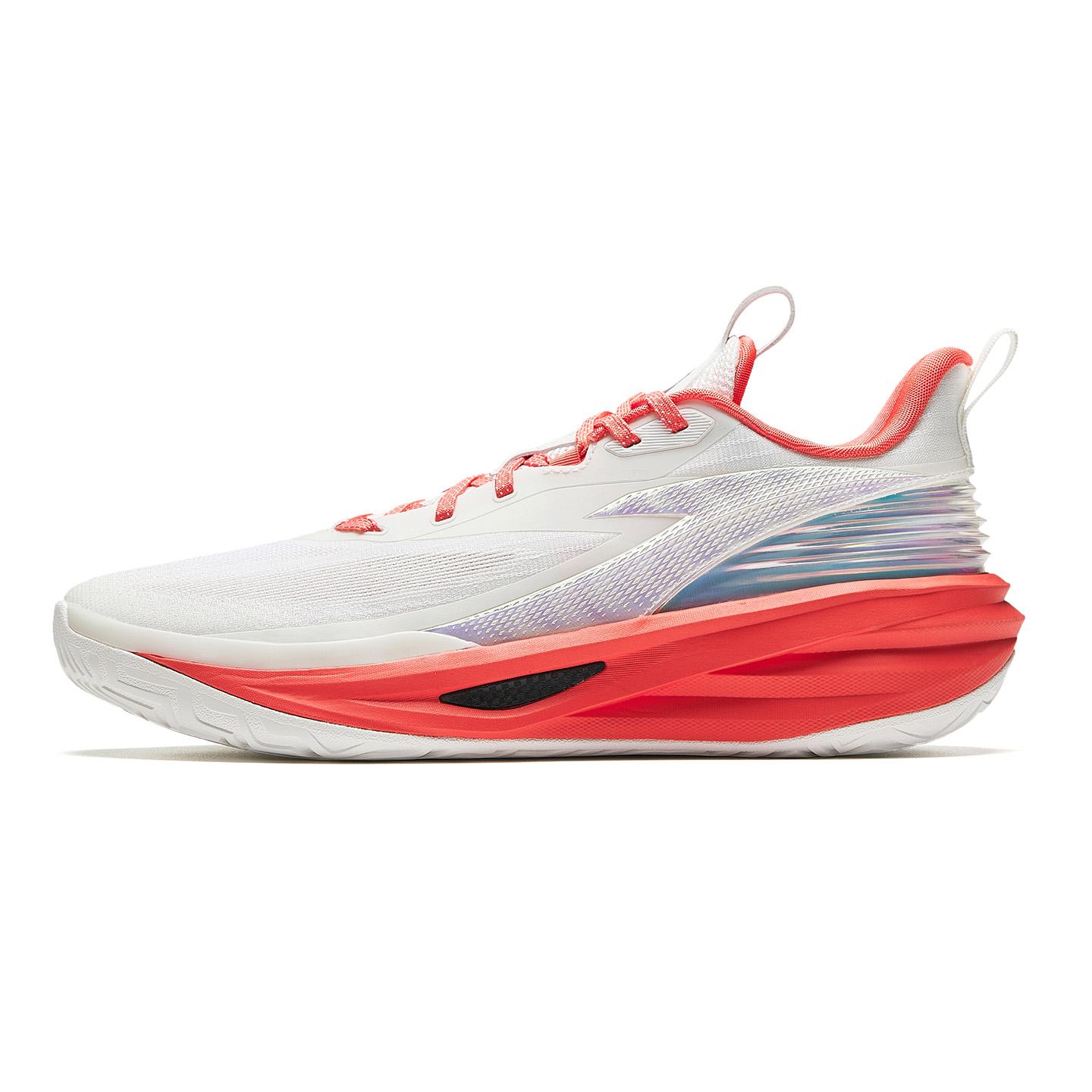 

Anta Chasing Light Basketball Shoes Men s White Red 912611108-5 46