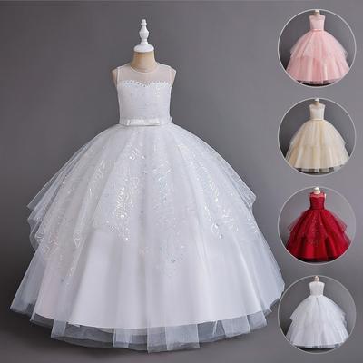 Girls Princess Gown Performance