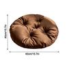 Silk Fabric Chair Cushion Round Sofa Seat Cushion Durable Tatami Mat  for Home&Office