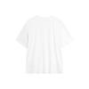 Puma Ss24 Solid Color Fitness Fashion Breathable Casual Round Neck Sports Short Sleeve T-Shirt Men Tops White 706132-04