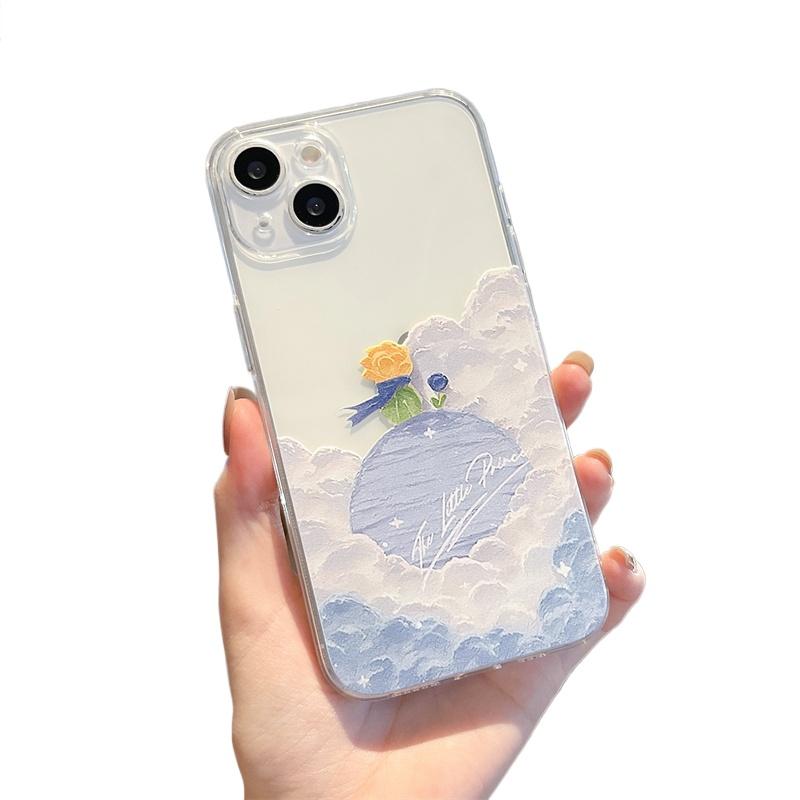 Cute Little Prince Phone Case For Xiaomi Redmi Note 15C 14 13 12 12S 12C 11 10 10C 13C 10s A1 A2 Pro Plus 4G 5G Soft TPU Cover