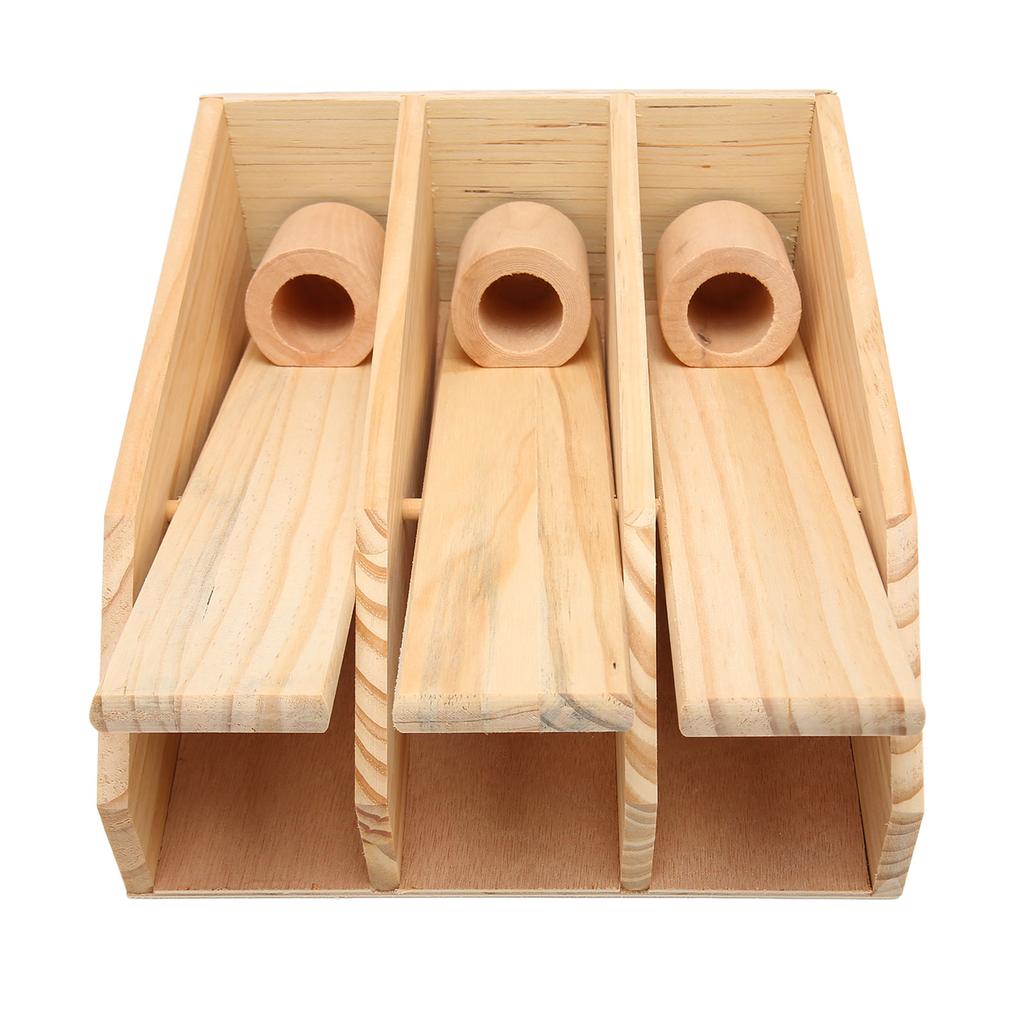 Dog Puzzle Foraging Toys Fun Interactive IQ Training Pet Wooden Foraging Toy for Dogs Cats Pets