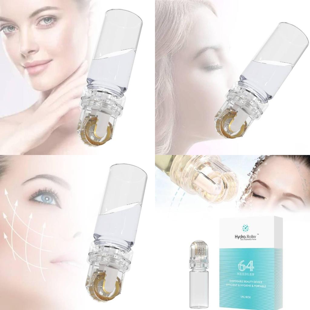 Hydra Roller 64 Needle Micro Needling Serum Infusion Tool For Glowing Skin