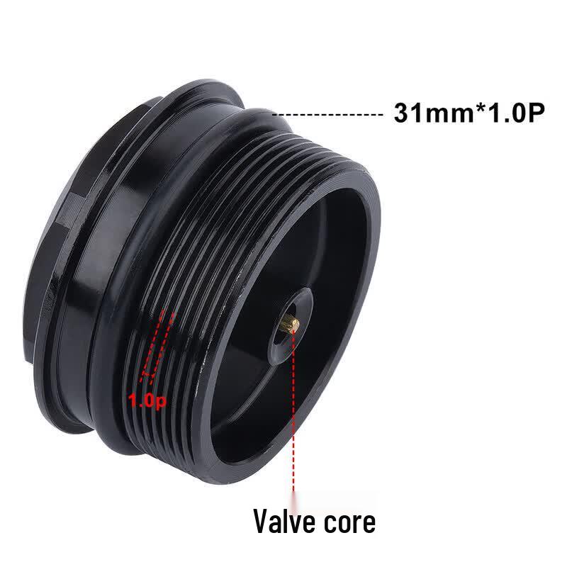 Lishi Bicycle Front Fork Air Valve Nut