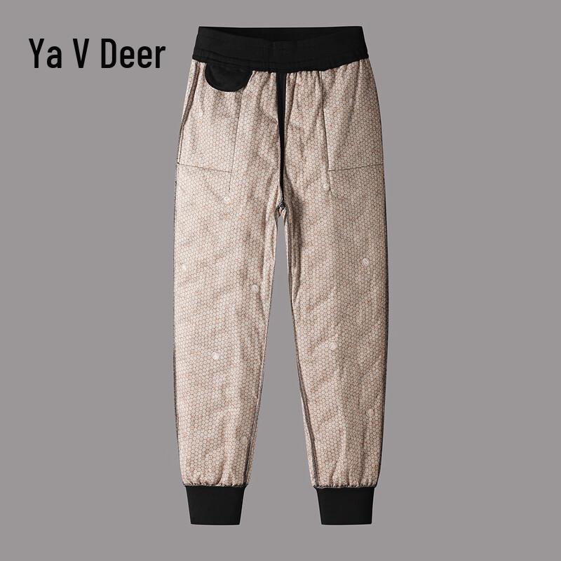 Yalu Women's High-Waist Goose Down Thermal Joggers