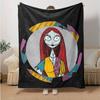 1pc Skull Beauty Split Soft Throw Blanket Flannel All Season Light Weight Living Room/Bedroom Warm Blanket. M7290137