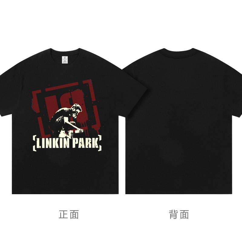 Linkin Park From Zero Turné k novému albu Periferní rockové tričko s krátkým rukávem Oblečení Módní trička pro muže a ženy